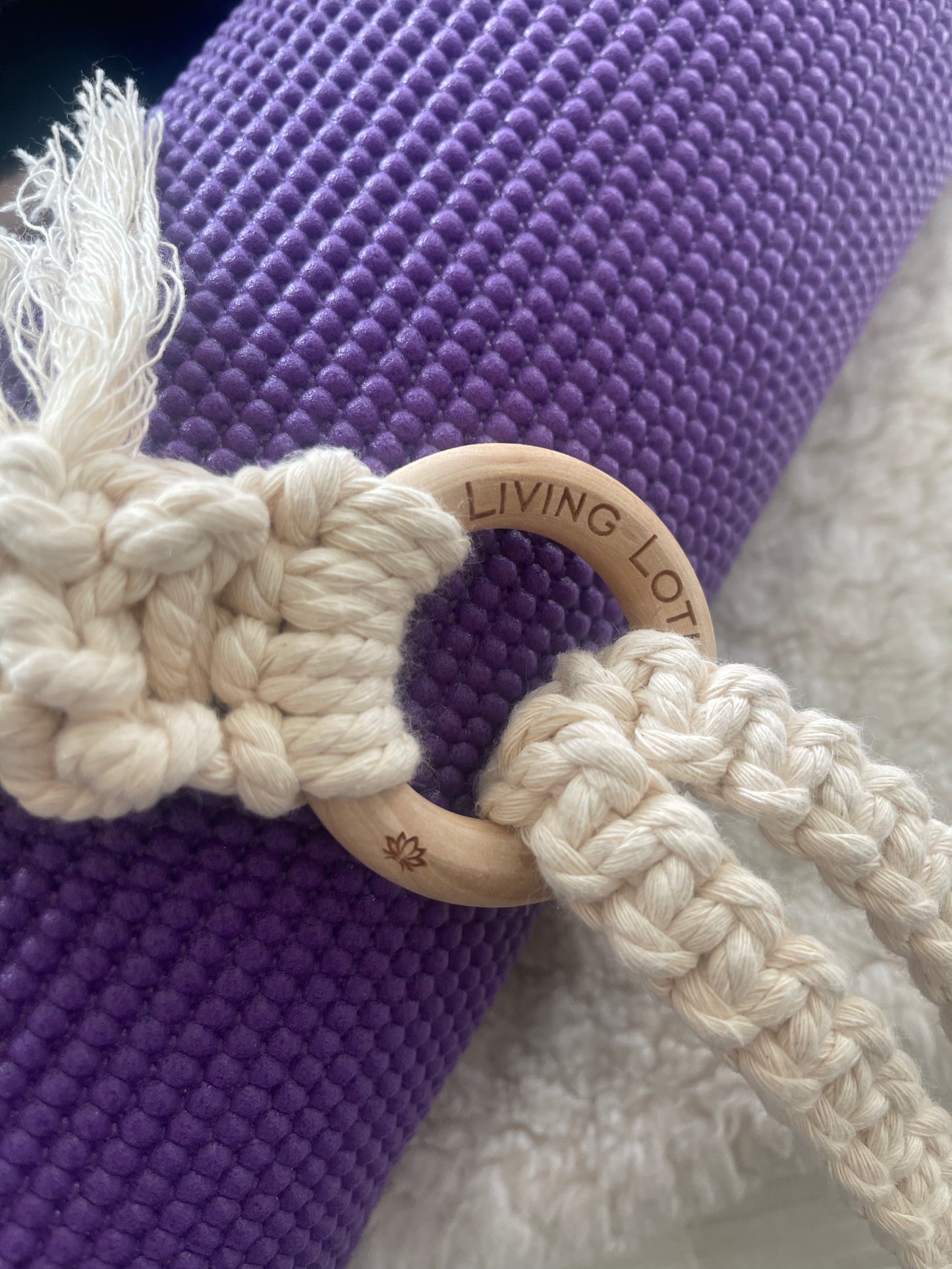 Lotus Yoga Mat Loops