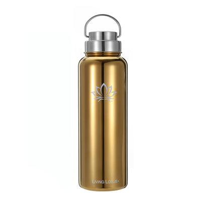 Insulated Water Bottle - Gold